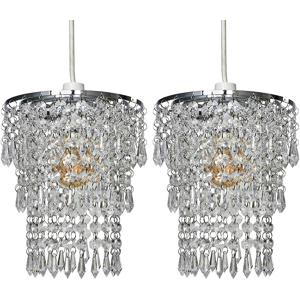 Does Not Apply Modern Chrome Chandeliers With Clear Acrylic Jewel Droplets Pendant Lights, Does Not Apply Modern Chrome Chandeliers With Clear Acrylic Jewel Droplets Pendant Lights,