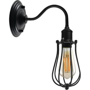 Vintage Black Wall Sconce Light Fittings Metal Dome Shade Shape Indoor Light For Vintage Black Wall Sconce Light Fittings Metal Dome Shade Shape Indoor Light For
