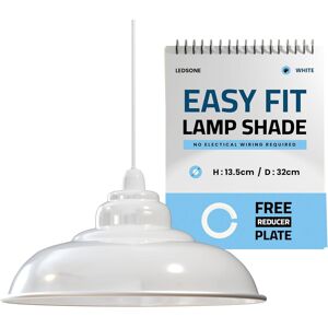 Ledsone Industrial Pendant Ceiling Light Shade, Retro Kitchen Vintage Metal Loft Ledsone Industrial Pendant Ceiling Light Shade, Retro Kitchen Vintage Metal Loft