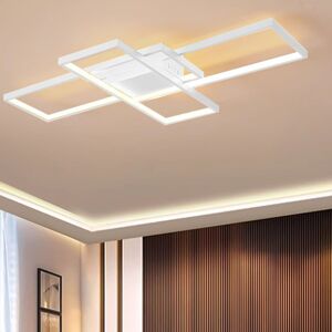 Dimmable Led Ceiling Lamp Hardwired Modern Led Ceiling Light Rectangle 3 Color Dimmable Led Ceiling Lamp Hardwired Modern Led Ceiling Light Rectangle 3 Color
