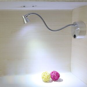 Luminturs Flexible Pipe 3w Led Portable Light Battery-Powered Reading Lamp Button Wireless Luminturs Flexible Pipe 3w Led Portable Light Battery-Powered Reading Lamp Button Wireless