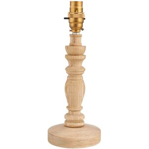 Lamp Base Wood Bibury Table Light Wooden Ash Only Endon 110937 Lamp Base Wood Bibury Table Light Wooden Ash Only Endon 110937