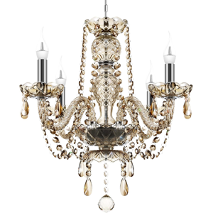 Does Not Apply 4-Light Crystal Chandeliers K5 Crystal Ceiling Pendant Lamp With Adjustable Chai Does Not Apply 4-Light Crystal Chandeliers K5 Crystal Ceiling Pendant Lamp With Adjustable Chai