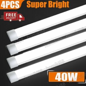 Kartols 4 Pack 4ft Led Shop Light 4000k Daylight Fixture Led Ceiling Light Garage Lamp Kartols 4 Pack 4ft Led Shop Light 4000k Daylight Fixture Led Ceiling Light Garage Lamp