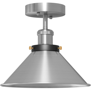 Does Not Apply Semi-Flush Mount Vintage Industrial-Ceiling Light Industrial Metal 22cm Lampshad Does Not Apply Semi-Flush Mount Vintage Industrial-Ceiling Light Industrial Metal 22cm Lampshad