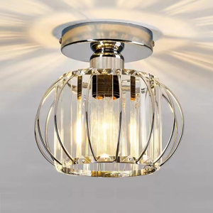Does Not Apply Mini Crystal Ceiling Light Fixture Modern Chrome Semi-Flush Mount Ceiling Lamp F Does Not Apply Mini Crystal Ceiling Light Fixture Modern Chrome Semi-Flush Mount Ceiling Lamp F