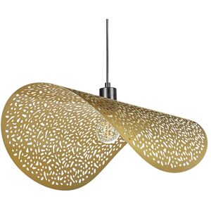 Beliani KRISHNA - Gold Retro Pendant Light Beliani KRISHNA - Gold Retro Pendant Light