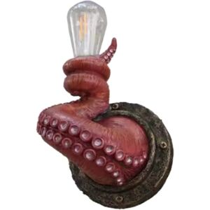 Sodial 3x(Wall Light Octopus Vintage Tentacle Shape Wall Lamp Realistic Resin4114 Sodial 3x(Wall Light Octopus Vintage Tentacle Shape Wall Lamp Realistic Resin4114
