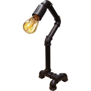 Long Life Lamp Company Vintage Industrial Rustic Steel Water Pipe Style Bedside Table Desk Lamp T1009 Long Life Lamp Company Vintage Industrial Rustic Steel Water Pipe Style Bedside Table Desk Lamp T1009