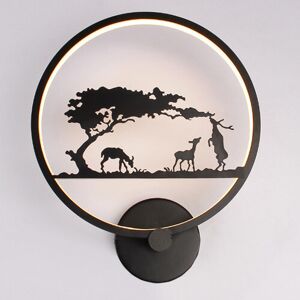 Luminturs Modern 18w Led Wall Sconce Light Fixture Acrylic Circle Lamp Reading Room Aisle Luminturs Modern 18w Led Wall Sconce Light Fixture Acrylic Circle Lamp Reading Room Aisle