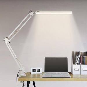 Bienser Led Desk Lamp With Clamp, Swing Arm Desk Lamp, Eye-Caring Dimmable Desk Bienser Led Desk Lamp With Clamp, Swing Arm Desk Lamp, Eye-Caring Dimmable Desk