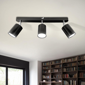 Does Not Apply 3 Way Adjustable Ceiling Spotlight, Ceiling Strip Light (Matte Black) 3x5w Cool Does Not Apply 3 Way Adjustable Ceiling Spotlight, Ceiling Strip Light (Matte Black) 3x5w Cool