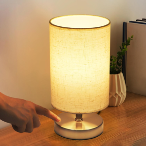 Does Not Apply Touch Bedside Lamp, Led Modern Nightstand Lamp, Fabric Shade, Table Lamps For Be Does Not Apply Touch Bedside Lamp, Led Modern Nightstand Lamp, Fabric Shade, Table Lamps For Be