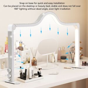 Eu Plug 100‑240v 50‑60hz Nail Desk Lamp 3000k To 6000k 48w Stepless Dimming New Eu Plug 100‑240v 50‑60hz Nail Desk Lamp 3000k To 6000k 48w Stepless Dimming New