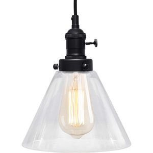 Does Not Apply Vintage Retro Loft Clear Glass Ceiling Lampshade Transparent Sconce Pendant Ligh Does Not Apply Vintage Retro Loft Clear Glass Ceiling Lampshade Transparent Sconce Pendant Ligh