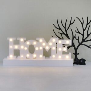Home Word Sign Light Up Home Sign Ornament Batteries Operated Letter Night Lamps Home Word Sign Light Up Home Sign Ornament Batteries Operated Letter Night Lamps