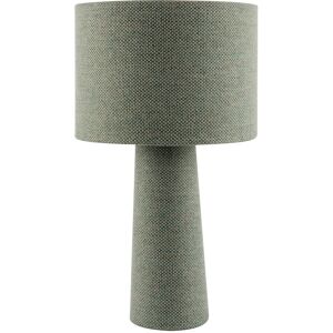 Happy Homewares Forest And Olive Green Jacquard Linen Lamp With Fabric Shade And Base By Happ... Happy Homewares Forest And Olive Green Jacquard Linen Lamp With Fabric Shade And Base By Happ...