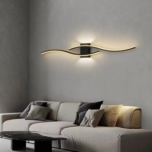 Does Not Apply Wall Sconce Light Indoor, Black Modern Led Wall Lamp 27w 3000lm, Warm White 3000 Does Not Apply Wall Sconce Light Indoor, Black Modern Led Wall Lamp 27w 3000lm, Warm White 3000