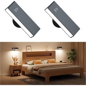 Led Wall Light Indoor Pack Of 2, Wall Lamp, Reading Lamp With 4000 Mah Battery, Led Wall Light Indoor Pack Of 2, Wall Lamp, Reading Lamp With 4000 Mah Battery,