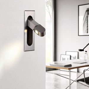 Luminturs 3w Led Wall Light Fixture Adjustable Reading Lamp Switch Sand Nickel Hotel 4000k Luminturs 3w Led Wall Light Fixture Adjustable Reading Lamp Switch Sand Nickel Hotel 4000k