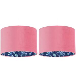 Firstchoicelighting Set Of 2 Pink Velvet Easy Fit Ceiling Lightshade Table Lamp Pendant Shade Firstchoicelighting Set Of 2 Pink Velvet Easy Fit Ceiling Lightshade Table Lamp Pendant Shade