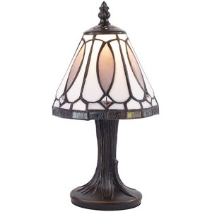 Tiffany By Tiff Table Lamp Tree Effect Base With Art Deco Shade- Brass Litecraft Tiffany By Tiff Table Lamp Tree Effect Base With Art Deco Shade- Brass Litecraft