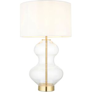 ENDON Kelda Shaped Table Lamp - Vintage White - Modern Design - E27 Max 10W - IP20 ENDON Kelda Shaped Table Lamp - Vintage White - Modern Design - E27 Max 10W - IP20