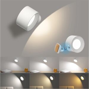 Coollamp Led Wall Light, Wall Lamp With 3 Color Modes 3 Brightness Levels 360°rotate Ma Coollamp Led Wall Light, Wall Lamp With 3 Color Modes 3 Brightness Levels 360°rotate Ma