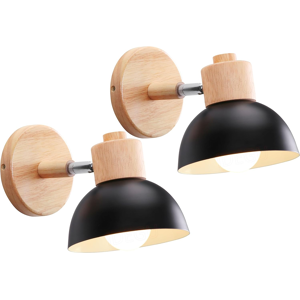 Does Not Apply 2 Pieces Wall Lights, Modern Indoor Wall Lamp, Made Of Wood, Metal, Semicircle L Does Not Apply 2 Pieces Wall Lights, Modern Indoor Wall Lamp, Made Of Wood, Metal, Semicircle L
