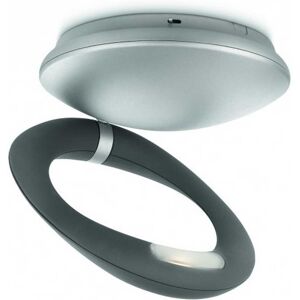 Litecraft Ceiling Light Black Circular Shaded Led Flush Mounted - Grey Clearance Litecraft Ceiling Light Black Circular Shaded Led Flush Mounted - Grey Clearance