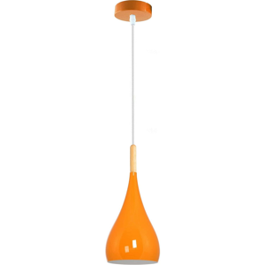 Does Not Apply Modern Teardrop Shaped Orange Pendant Light Shade Industrial Hanging Ceiling Lig Does Not Apply Modern Teardrop Shaped Orange Pendant Light Shade Industrial Hanging Ceiling Lig