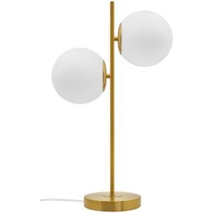 Long Life Lamp Company Antique Brass Table Lamp Twin Opal Globe Frosted Glass Shades H3118 Long Life Lamp Company Antique Brass Table Lamp Twin Opal Globe Frosted Glass Shades H3118