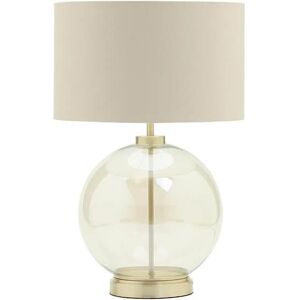 Bhs Metro Satin Brass And Champagne Clear Glass Sphere Table Lamp Bhs Metro Satin Brass And Champagne Clear Glass Sphere Table Lamp