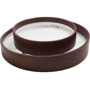 Led Ceiling Light Fixture Walnut Wood Grain Flush Mount Round Remote Control Led Ceiling Light Fixture Walnut Wood Grain Flush Mount Round Remote Control