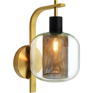 Does Not Apply Antique Brass Wall Light Sconce Clear Glass Lamp Shade Industrial Mesh Wall Ligh Does Not Apply Antique Brass Wall Light Sconce Clear Glass Lamp Shade Industrial Mesh Wall Ligh