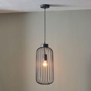 Pacific Black Wire Cage Ceiling Light Industrial Modern Hanging Pendant Lamp Adjustable Pacific Black Wire Cage Ceiling Light Industrial Modern Hanging Pendant Lamp Adjustable