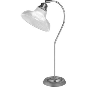 Searchlight Searchlight Bistro III Satin Silver Table Lamp - Table Lamp Searchlight Searchlight Bistro III Satin Silver Table Lamp - Table Lamp