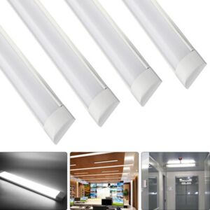 Kartols 4x 5ft Led Strip Lights Batten Tube Light Office Shop Garage Ceiling Lamp 6500k Kartols 4x 5ft Led Strip Lights Batten Tube Light Office Shop Garage Ceiling Lamp 6500k