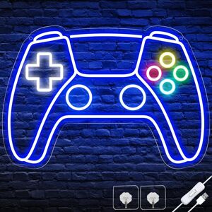 Game Neon Sign, Gamepad Shaped Gaming Neon Light Sign, Usb Powered Led Sign, Gam Game Neon Sign, Gamepad Shaped Gaming Neon Light Sign, Usb Powered Led Sign, Gam