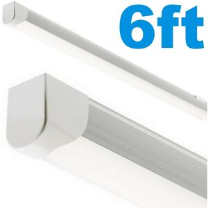 Knightsbridge 6ft LED Batten Light - Wall/Ceiling - 25W - Cool White Knightsbridge 6ft LED Batten Light - Wall/Ceiling - 25W - Cool White