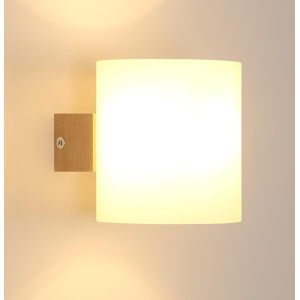 Does Not Apply Wooden Wall Lights Indoor, E27 Wooden Wall Lamp With Glass Lampshade, Vintage Wa Does Not Apply Wooden Wall Lights Indoor, E27 Wooden Wall Lamp With Glass Lampshade, Vintage Wa