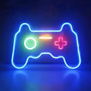 Game Neon Sign, Gamepad Controller Led Lights, Game Room Light Up Accessories, H Game Neon Sign, Gamepad Controller Led Lights, Game Room Light Up Accessories, H