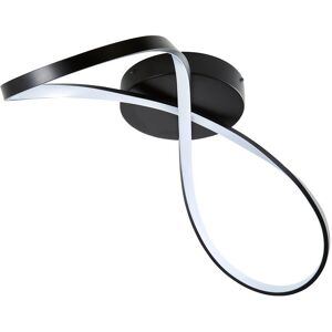 Litecraft Finn Ceiling Light Bathroom Semi Flush 32w Led - Matte Black Clearance Litecraft Finn Ceiling Light Bathroom Semi Flush 32w Led - Matte Black Clearance