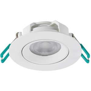Sylvania 4.8w Integrated Led Spotlight 3000k Non-Dimmable White Ip44 - Pack Of 3 - 90084 Sylvania 4.8w Integrated Led Spotlight 3000k Non-Dimmable White Ip44 - Pack Of 3 - 90084