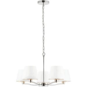 Ceiling Light Silver Harvey 5 Polished Nickel Endon 73022 Ceiling Light Silver Harvey 5 Polished Nickel Endon 73022