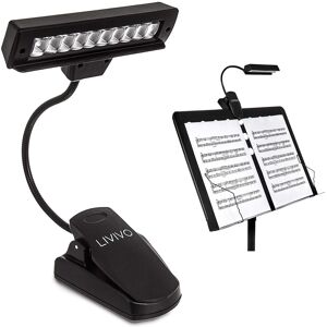 Livivo Daylight White Led Flexible Usb Reading Light Clip-On Beside Bed Table Desk Lamp Livivo Daylight White Led Flexible Usb Reading Light Clip-On Beside Bed Table Desk Lamp