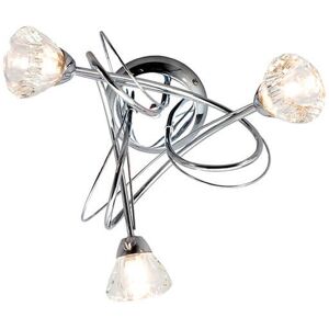 BHS Marianne Small Flush Chrome Ceiling Light - Ceiling Light BHS Marianne Small Flush Chrome Ceiling Light - Ceiling Light