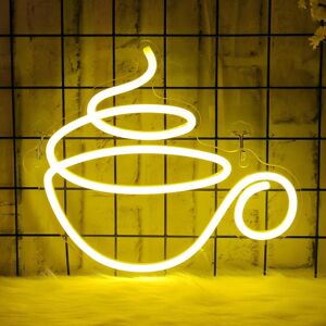 Coffee Neon Sign - Dimmable Led Cafe Light For Wall Decor, Usb Powered, Aestheti Coffee Neon Sign - Dimmable Led Cafe Light For Wall Decor, Usb Powered, Aestheti