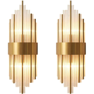 Does Not Apply E14 Crystal Golden Base Wall Sconces,Modern Crystal Wall Lamp Fixtures Crystal W Does Not Apply E14 Crystal Golden Base Wall Sconces,Modern Crystal Wall Lamp Fixtures Crystal W