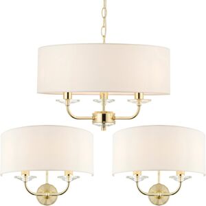 Brand Model Adjustable Brass Pendant Set - Ceiling Pendant & Wall Lights Brand Model Adjustable Brass Pendant Set - Ceiling Pendant & Wall Lights